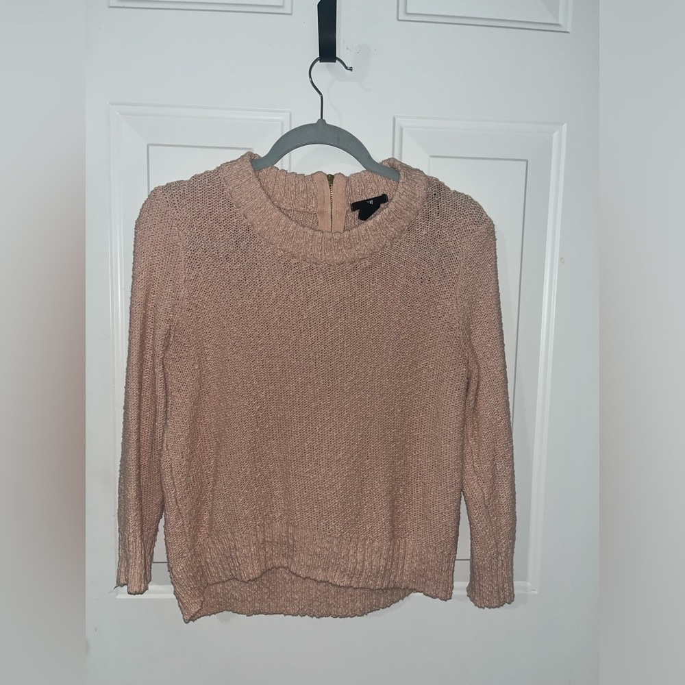 EUC H&M Women’s Cropped Sweater - Pink - Sz Medium